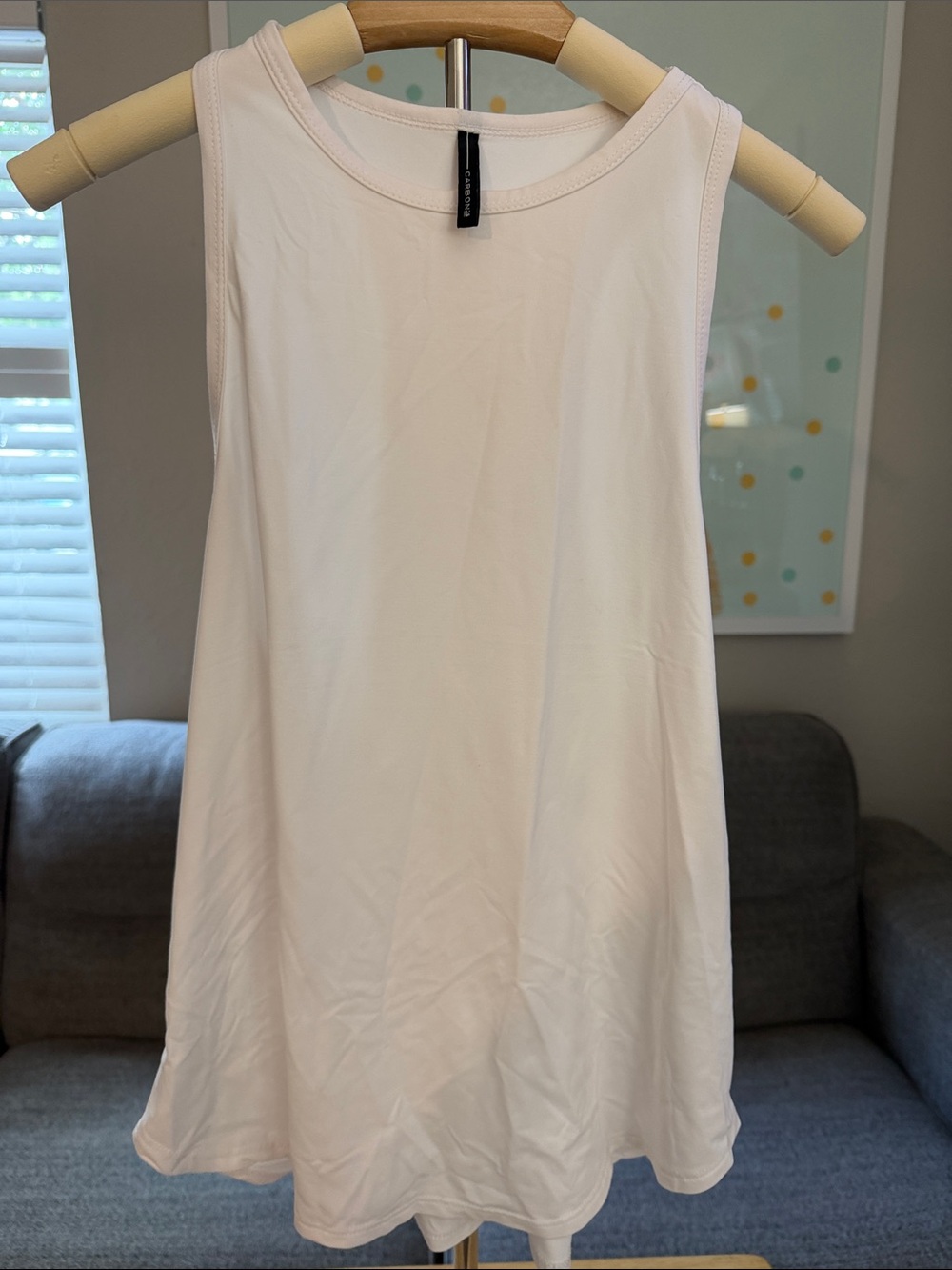 Carbon38 Light Pink Tank Swing Top